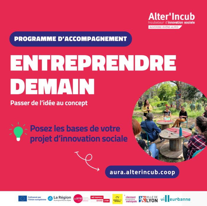 Programme accompagnement projet incubateur